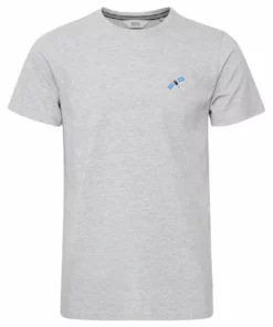 Solid SDTHORGE - T-shirt Basique - Light Grey Melange -Élégance Boutique 00b9dda8b56c468b8f5e47f8fadea103