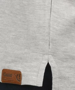 Solid SDTRIPPOLO - Polo - Light Grey Melange -Élégance Boutique 00e8187e6dc54724a68b45f3405dd3f1