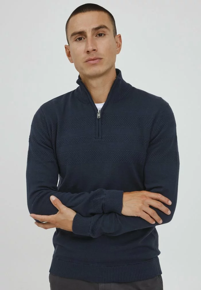 Solid SDBAMARO - Pullover - Insignia Blue 1 Solid SDBAMARO - Pullover - Insignia Blue