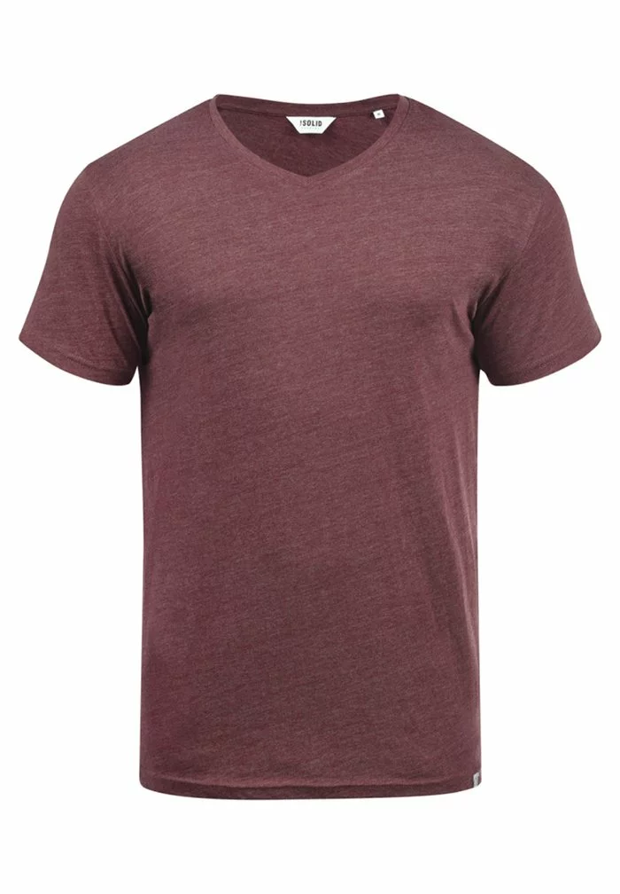 Solid Sweatshirt - Wine Red M 3 Solid Sweatshirt - Wine Red M – Image 3