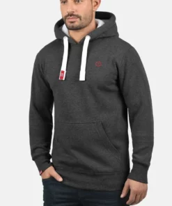 Solid SDBENNHOOD - Sweat à Capuche - Anthracite