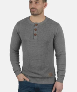 Solid SDTERRANCE - Pullover - Grey