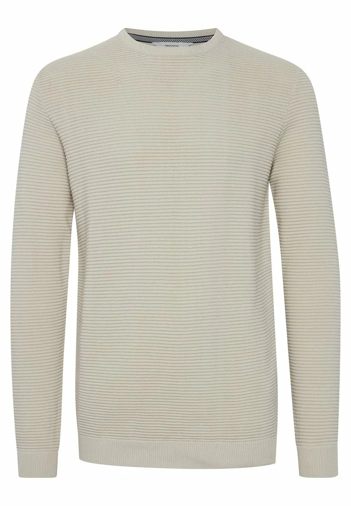 Solid SDNICHOLAS - Pullover - Oatmeal 6 Solid SDNICHOLAS - Pullover - Oatmeal – Image 6