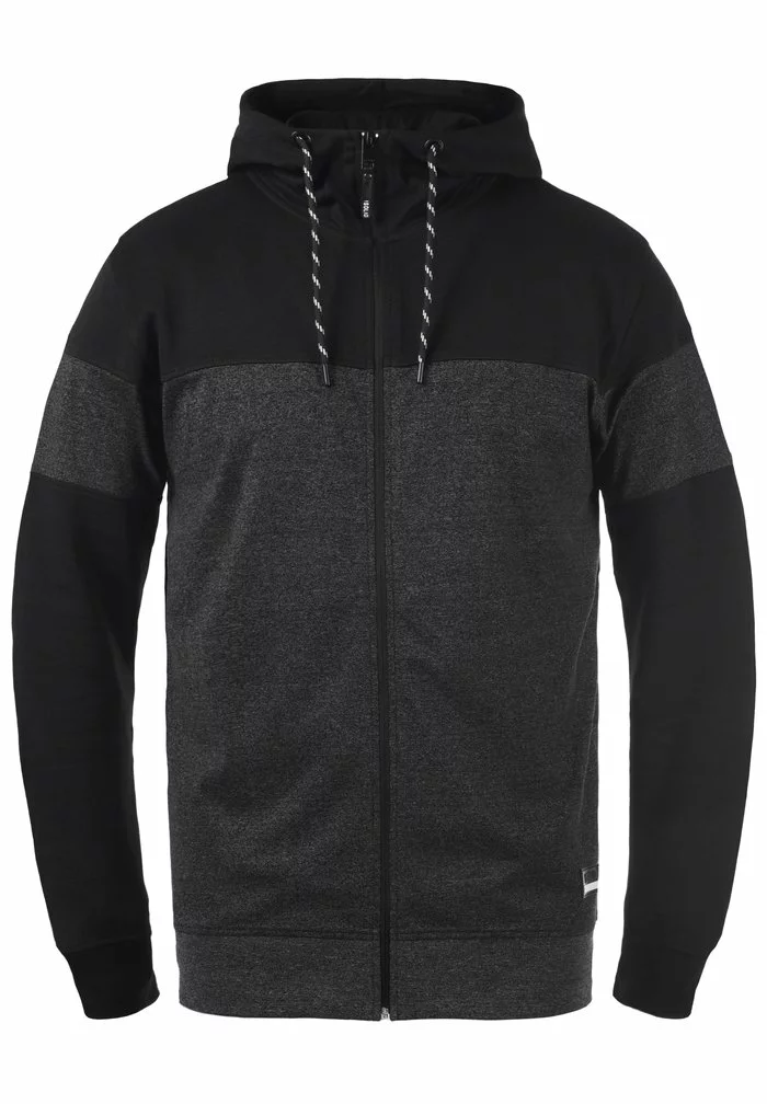 Solid SDBARIS - Sweat à Capuche Zippé - Black 5 Solid SDBARIS - Sweat à Capuche Zippé - Black – Image 5