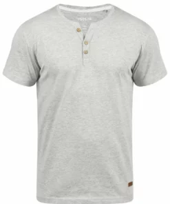 Solid SDVOLKER - T-shirt Basique - Light Grey Melange -Élégance Boutique 04ffaa2bf2ec4c348f4689aa8d95b295