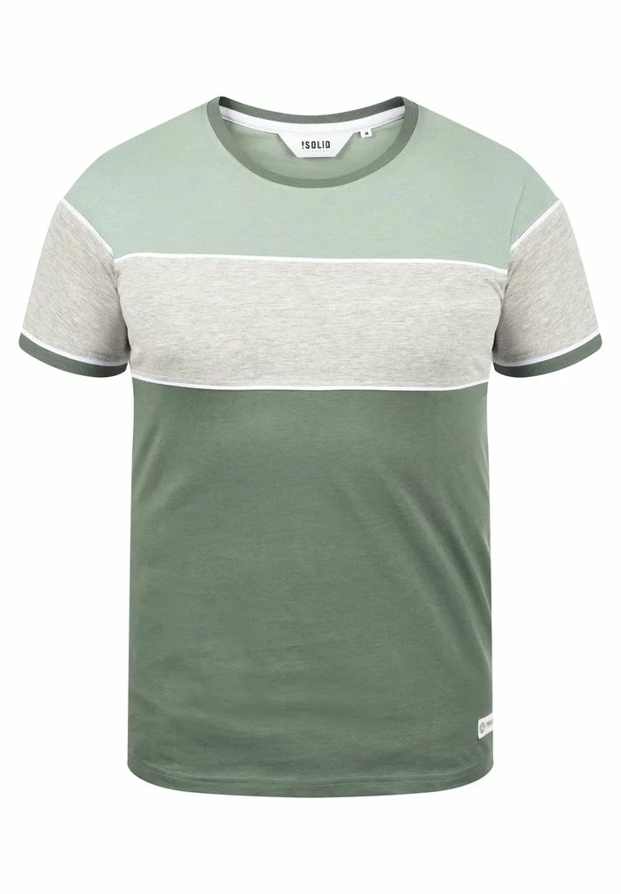 Solid CODY - T-shirt Imprimé - Duck Green 6 Solid CODY - T-shirt Imprimé - Duck Green – Image 6