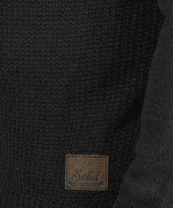 Solid SDTERRANCE - Pullover - Black -Élégance Boutique 05fa8b27c6664b63bc493f3619d32e32
