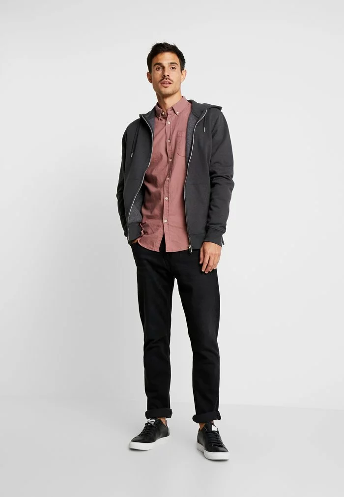 Solid SDSWEAT - Sweat à Capuche Zippé - Grey 2 Solid SDSWEAT - Sweat à Capuche Zippé - Grey – Image 2