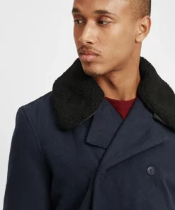 Solid SDPINTO - Manteau Court - Insignia Blue 11 Solid SDPINTO - Manteau Court - Insignia Blue -Élégance Boutique 0611ac47cd2c47fdacd482744fcffc72