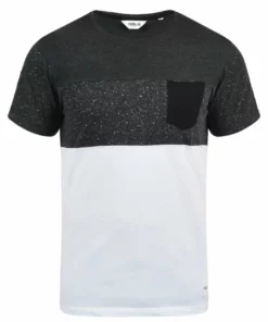 Solid SDKOLD - T-shirt Imprimé - Dark Grey Melange -Élégance Boutique 07dc62f02ce74b00b4e95f5a484940ba