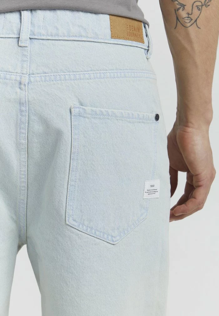 Solid SDBRAYSON - Short En Jean - Light Vintage Blue Denim 5 Solid SDBRAYSON - Short En Jean - Light Vintage Blue Denim – Image 5