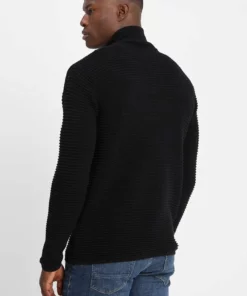 Solid SDSTRUAN CARDIGAN - Gilet - Black -Élégance Boutique 090009b4830849e9871e48a073be207f