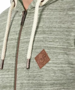 Solid SDCRAIG - Sweat à Capuche Zippé - Ivy Green -Élégance Boutique 09049bd98c0b4084ba672286d09c1a9e