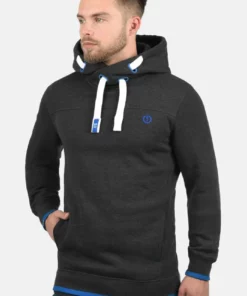 Solid BENJAMIN - Sweat à Capuche - Dark Grey