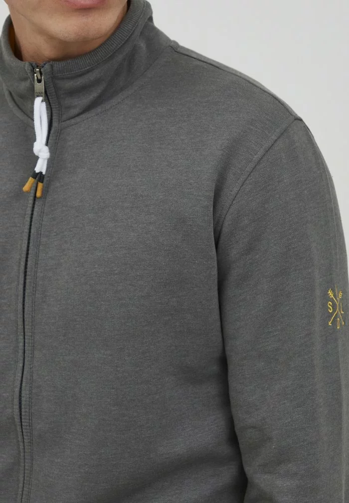 Solid SDKARIM - Gilet - Gray Melange 4 Solid SDKARIM - Gilet - Gray Melange – Image 4