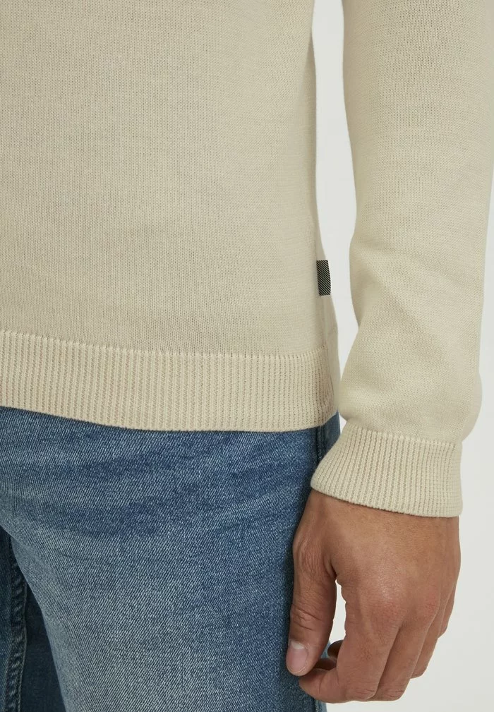 Solid SDKNIT - Pullover - Oatmeal 5 Solid SDKNIT - Pullover - Oatmeal – Image 5