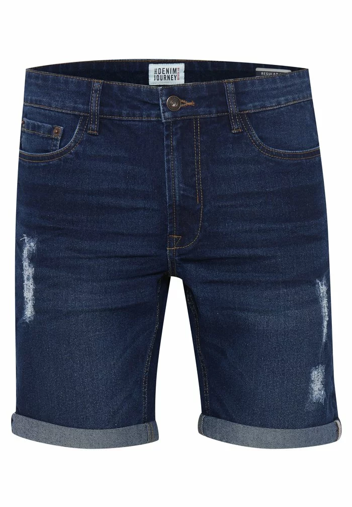 Solid SDNOYTON - Short En Jean - Dark Blue Denim 5 Solid SDNOYTON - Short En Jean - Dark Blue Denim – Image 5