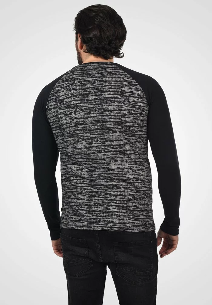 Solid SDMEVAN - T-shirt à Manches Longues - Black 3 Solid SDMEVAN - T-shirt à Manches Longues - Black – Image 3