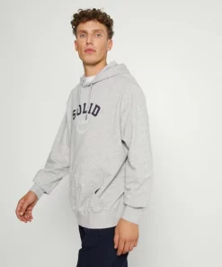 Solid SDVARESH HOOD - Sweatshirt - Light Grey Melange -Élégance Boutique 0c78f8a1b69f4c1f989f837222b08caf