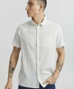 Solid SDALLAN - Chemise - Off White
