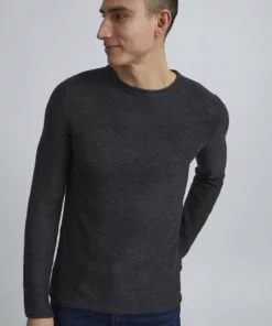 Solid SDJARAH - Pullover - Dark Grey Melange