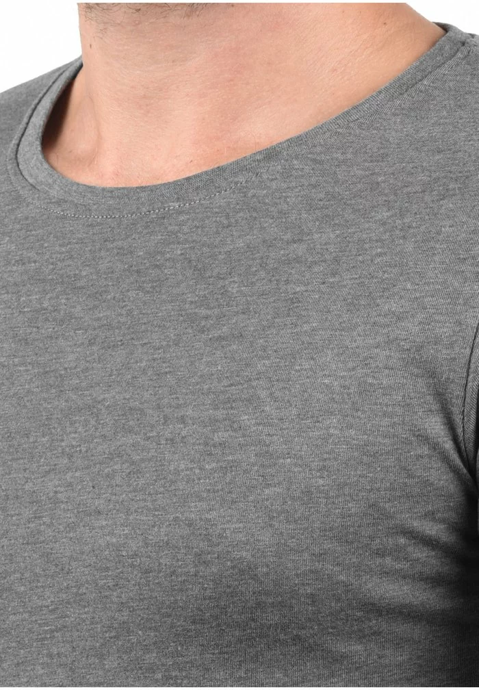 Solid SDBASAL - T-shirt à Manches Longues - Off White 5 Solid SDBASAL - T-shirt à Manches Longues - Off White – Image 5