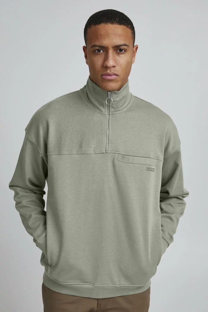 Solid SDAPOLLO SW - Sweatshirt - Vetiver 1 Solid SDAPOLLO SW - Sweatshirt - Vetiver