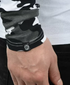 Solid SDCAJUS - T-shirt à Manches Longues - White Grey Marl -Élégance Boutique 1239cca24e52441b9ab02be0df1c248f