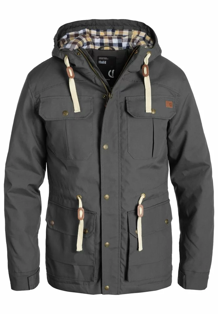 Solid SDCHARA - Veste D'hiver - Dark Grey 7 Solid SDCHARA - Veste D'hiver - Dark Grey – Image 7