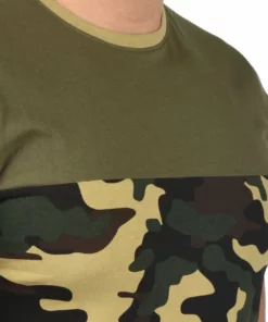 Solid SDCALLUX - T-shirt Imprimé - Dusty Olive -Élégance Boutique 13c4b98948b344bb9c299de4101b72a7