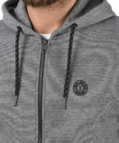 Solid SDRAFKO - Sweat à Capuche Zippé - Dark Grey Melange -Élégance Boutique 142792948f2b4d56acfc891b458bc0ec