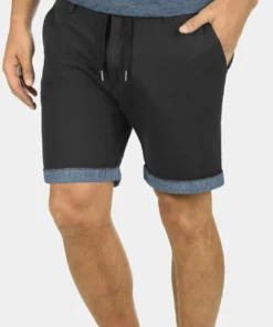 Solid SDLAGOA - Short - Black -Élégance Boutique 1449efddee4b4b749b99aee8152de9c6