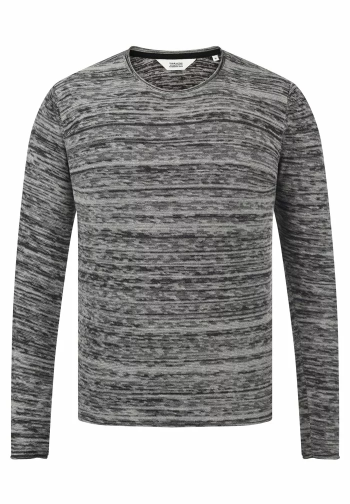 Solid SDKNIT - Pullover - Grey Mel 5 Solid SDKNIT - Pullover - Grey Mel – Image 5