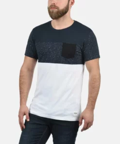 Solid SDKOLD - T-shirt Imprimé - Dark Blue