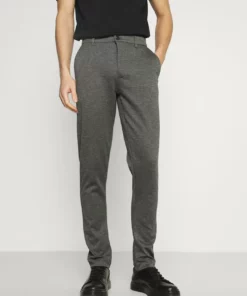 Solid SDDAVE BARRO - Pantalon Classique - Medium Grey Melange