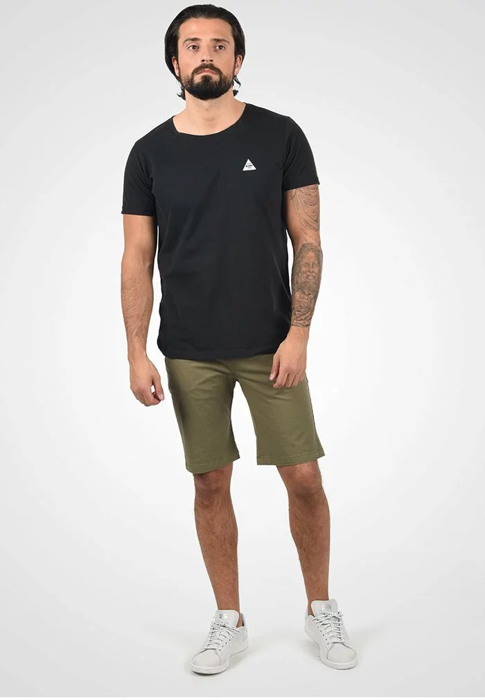 Solid SDSHORTS - Short En Jean - Dusty Olive 2 Solid SDSHORTS - Short En Jean - Dusty Olive – Image 2