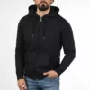 Solid SDBERTIZIP - Sweat à Capuche Zippé - Black