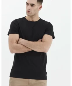 Solid SDPEKO - T-shirt Basique - Black