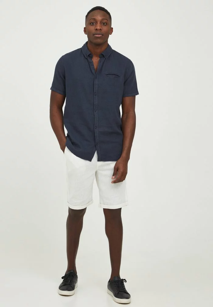 Solid SDTRUC SHORTS LINEN - Short - Off White 2 Solid SDTRUC SHORTS LINEN - Short - Off White – Image 2