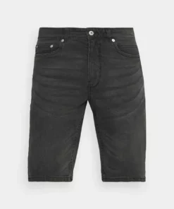 Solid Short En Jean - Grey Denim -Élégance Boutique 1a7c27976a4b4c9baf266958c9f17357