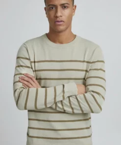 Solid BRICE - Pullover - Oatmeal