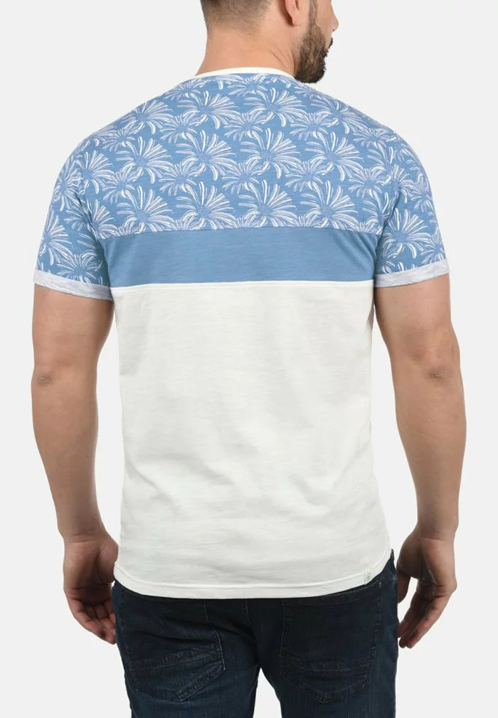 Solid SDFLORIAN - T-shirt Imprimé - Sky Blue 2 Solid SDFLORIAN - T-shirt Imprimé - Sky Blue – Image 2
