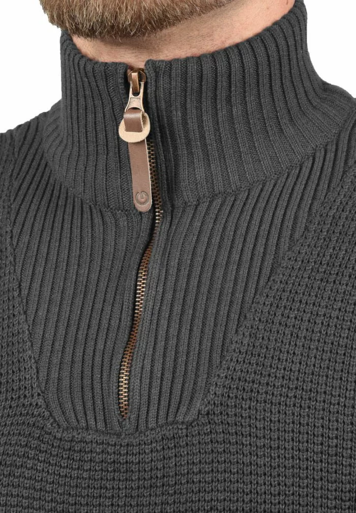 Solid SDTOMMY - Pullover - Dark Grey 3 Solid SDTOMMY - Pullover - Dark Grey – Image 3