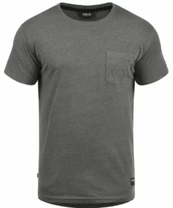 Solid SDBOB - T-shirt Basique - Grey Melange -Élégance Boutique 1c8ff8069f2144c39bb245acb14716d7