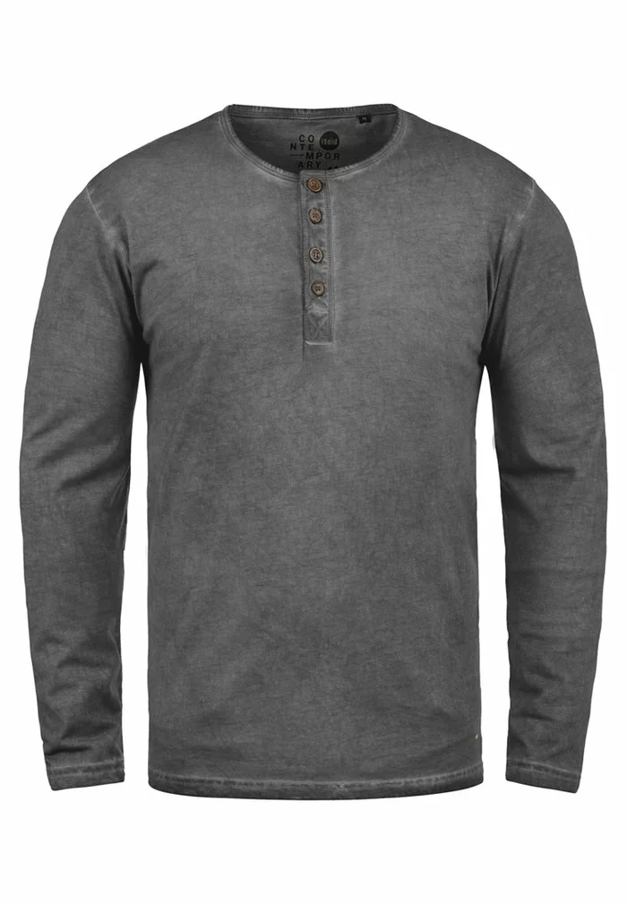 Solid SDTIMUR - T-shirt à Manches Longues - Dark Grey 4 Solid SDTIMUR - T-shirt à Manches Longues - Dark Grey – Image 4