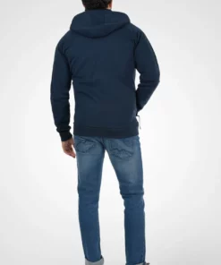 Solid SDGELBERT - Sweat à Capuche Zippé - Insignia Blue -Élégance Boutique 1d1a33b654264ce5b2e88e3a74a3f569
