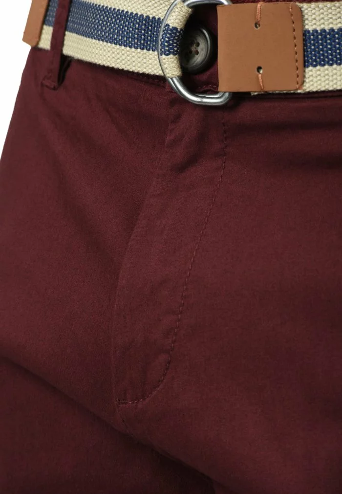 Solid SDMONTY - Short - Wine Red 5 Solid SDMONTY - Short - Wine Red – Image 5