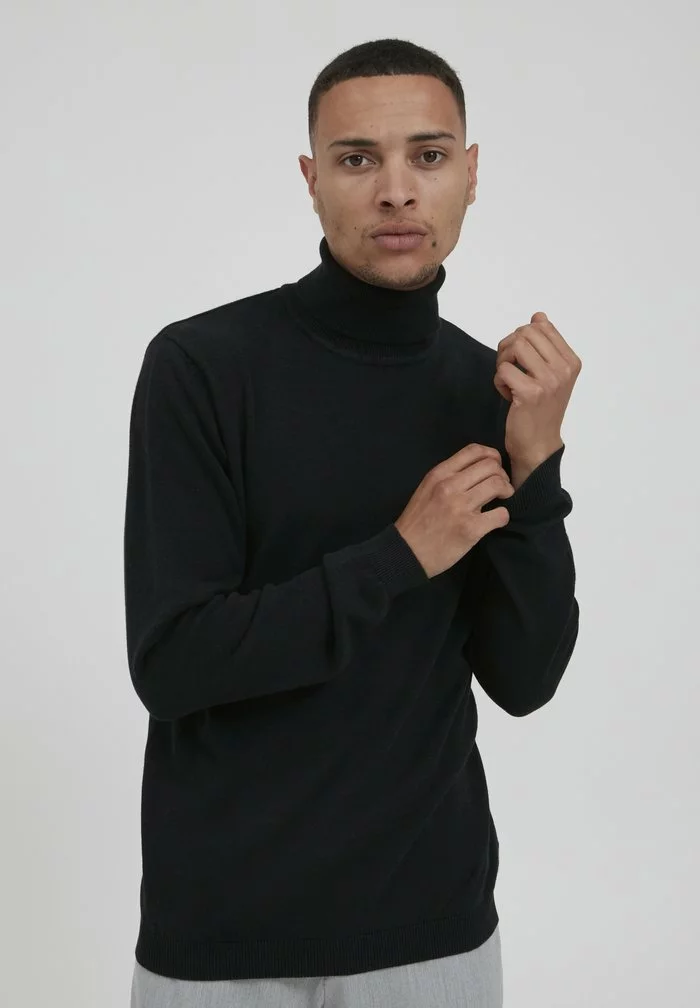 Solid SDKNIT - Pullover - Black 1 Solid SDKNIT - Pullover - Black