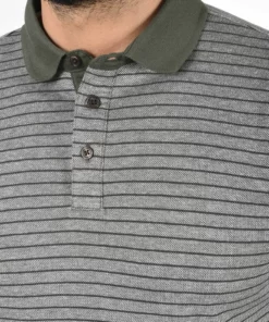 Solid PANTELIS - Polo - Med Grey Melange -Élégance Boutique 1f0dee2b55db4db5bf9e86a8a764c18e
