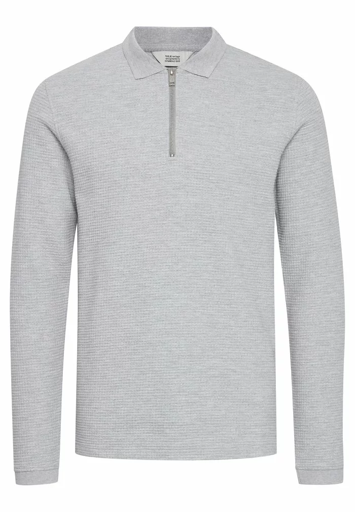 Solid SDBROGAN - Polo - Light Grey Melange 6 Solid SDBROGAN - Polo - Light Grey Melange – Image 6